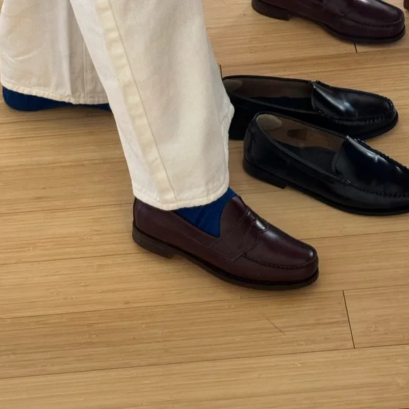 Men’s size 7 Logan Flat Strap Weejuns Loafer NWT - Picture 3 of 5